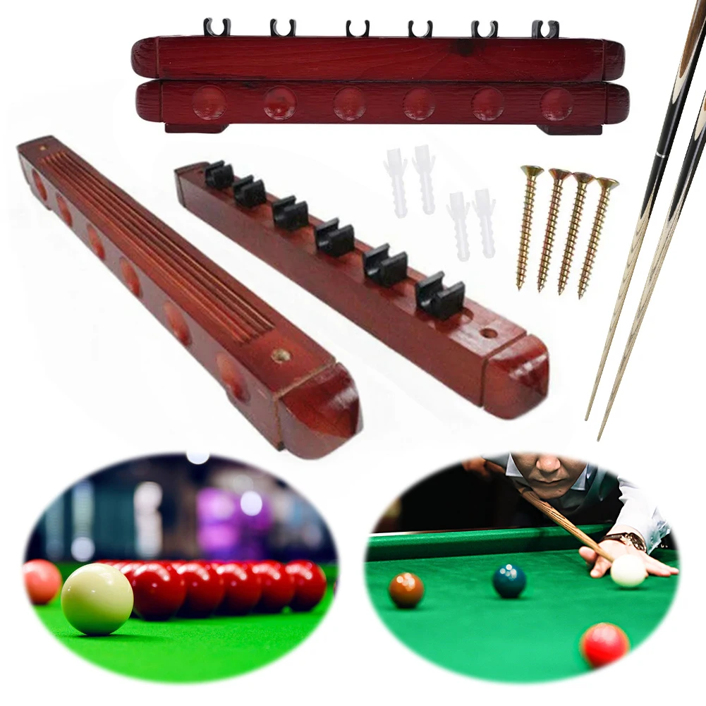 Pool Stick Holder Pool Cue Organizer Rack Solid Wood Wall Mounted Billiard Rack 6 Holes Wall Hanging Rod Holder for Billiards
Pool Stick Holder Pool Cue Organizer Rack Solid Wood Wall Mounted Billiard Rack 6 Holes Wall Hanging Rod Holder for Billiards