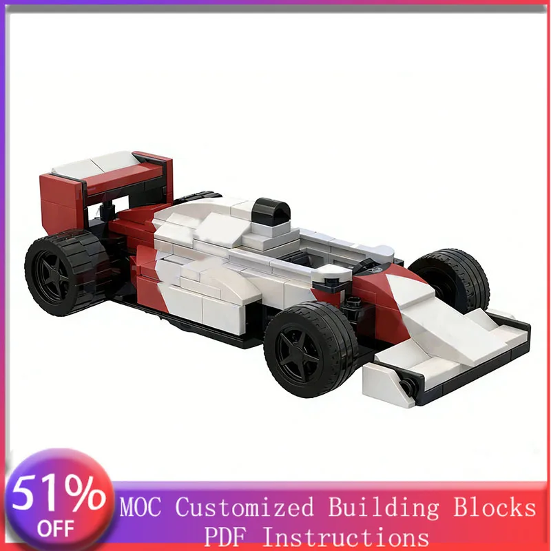 Набор из 186 деталей: Суперкар MP4/2B MOC, модульный конструктор, технологичный дизайн, креативная игрушка для детей, подарок на праздники, сделай сам
Набор из 186 деталей: Суперкар MP4/2B MOC, модульный конструктор, технологичный дизайн, креативная игрушка для детей, подарок на праздники, сделай сам