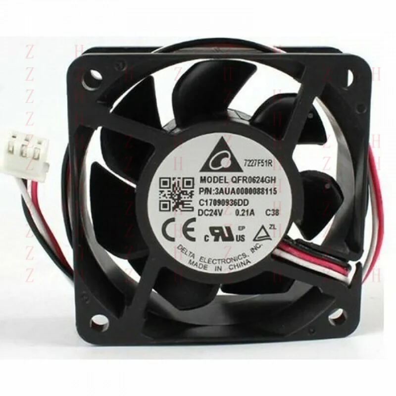 XXZ для 1 шт. инверторный вентилятор QFR0624GH охлаждающий вентилятор постоянного тока 24 В 0,21 А 60*60*25 мм 3AUA0000088115
XXZ для 1 шт. инверторный вентилятор QFR0624GH охлаждающий вентилятор постоянного тока 24 В 0,21 А 60*60*25 мм 3AUA0000088115