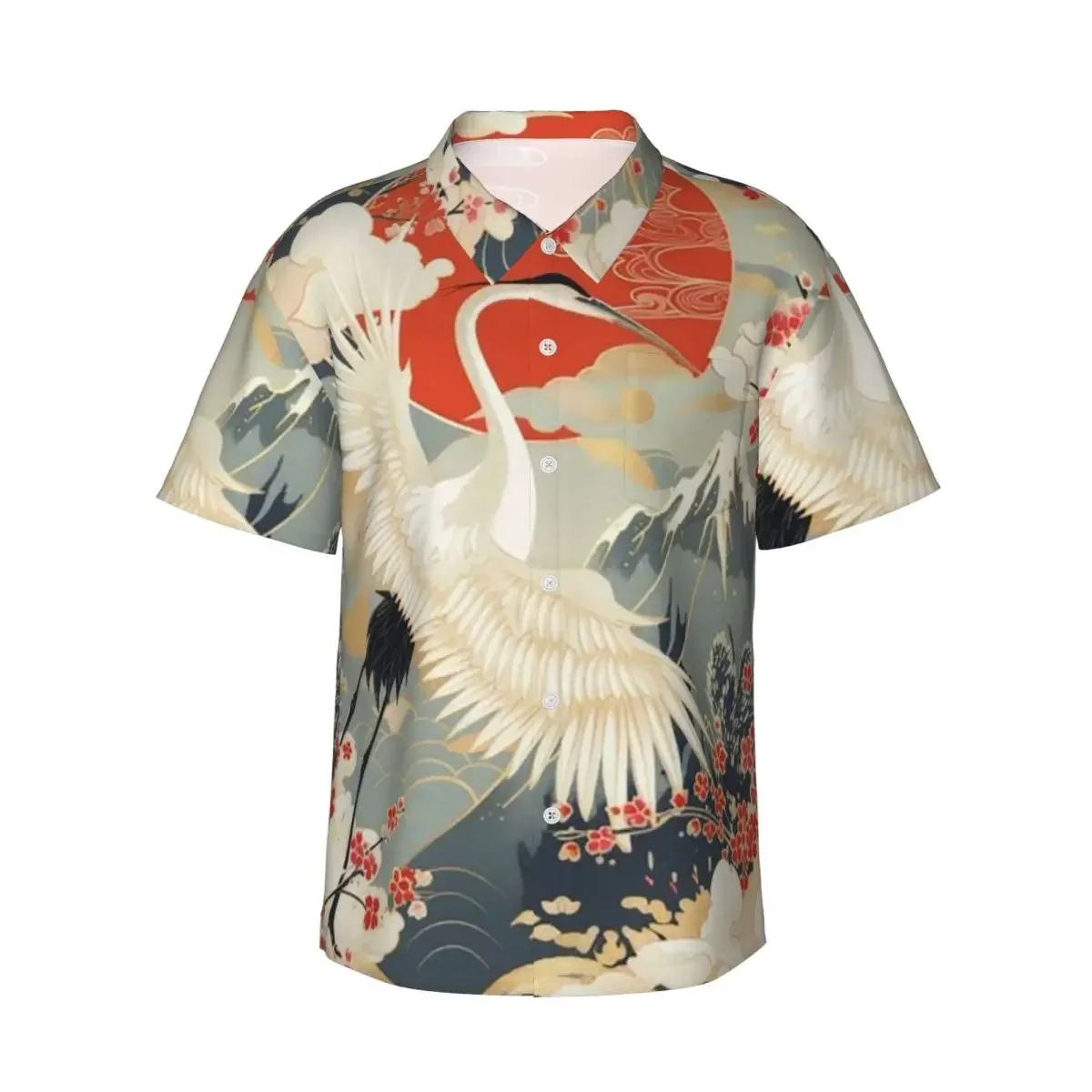 Japanese Art Tattoo Japanese Woodblock Print Men's Shirts Hawaiian Short Sleeve Shirt Funny Button Tops for Summer Beach
Japanese Art Tattoo Japanese Woodblock Print Men's Shirts Hawaiian Short Sleeve Shirt Funny Button Tops for Summer Beach