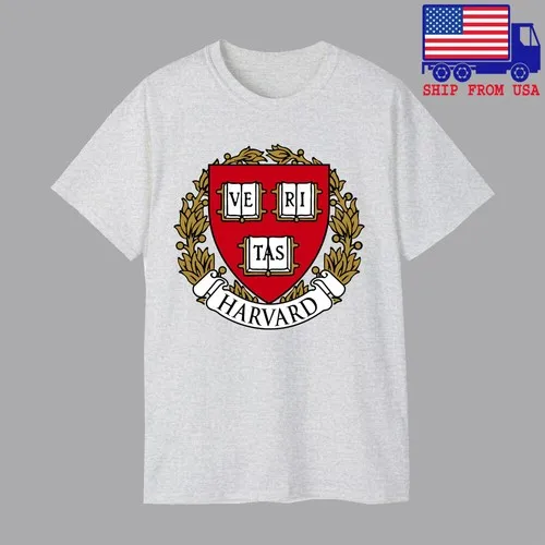 Harvard University College Men's Grey T-shirt Size S-5XL
Harvard University College Men's Grey T-shirt Size S-5XL