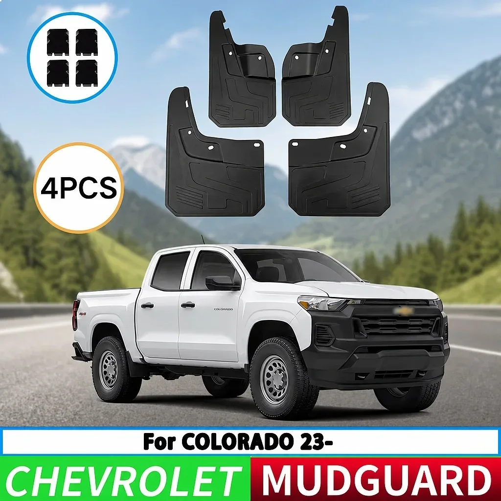 For Chevrolet Colorado 2023-2024 Mud Flaps Splash Guards Front Rear Wheel Fender 4Pcs
For Chevrolet Colorado 2023-2024 Mud Flaps Splash Guards Front Rear Wheel Fender 4Pcs
