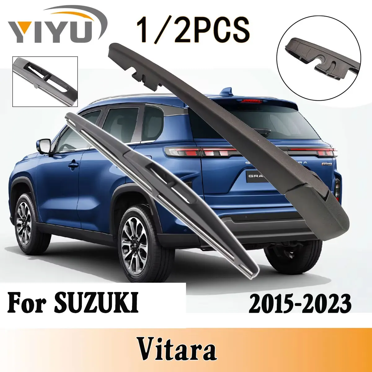 1/2 шт., комплект рычагов стеклоочистителя заднего стекла для SUZUKI Vitara 2015-2023, задние щетки для лобового стекла, аксессуары
1/2 шт., комплект рычагов стеклоочистителя заднего стекла для SUZUKI Vitara 2015-2023, задние щетки для лобового стекла, аксессуары