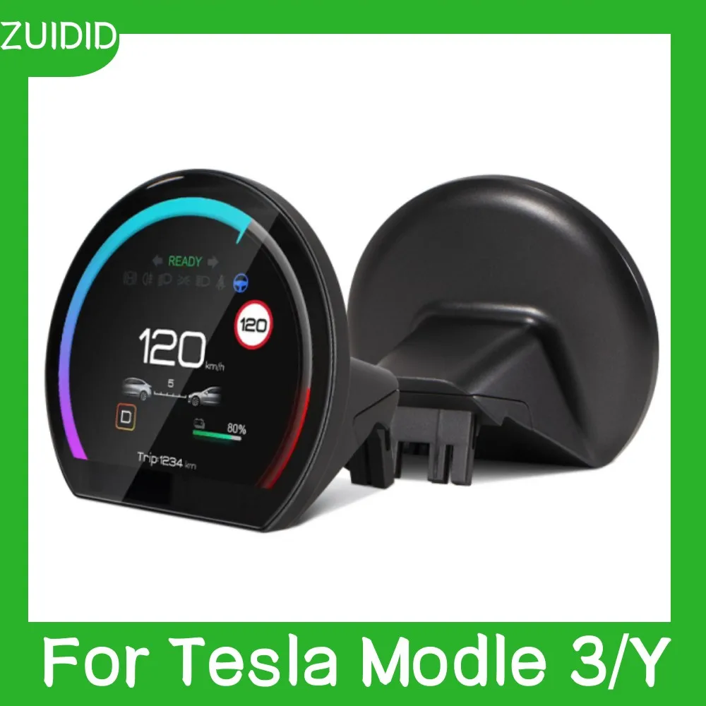 For Tesla Model 3 Y Display Head Up LCD Display Mileage Speed Door Open Informatiom Car Meter Digital LCD Dashboard Driver Mini
For Tesla Model 3 Y Display Head Up LCD Display Mileage Speed Door Open Informatiom Car Meter Digital LCD Dashboard Driver Mini