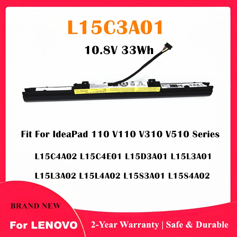 L15C3A01 battery For Lenovo Ideapad V110 V110-14ISK 14AST 15IAP 15IKB 15ISK 15AST V310-14IKB 14ISK V510 V510-14IKB 15IKB
L15C3A01 battery For Lenovo Ideapad V110 V110-14ISK 14AST 15IAP 15IKB 15ISK 15AST V310-14IKB 14ISK V510 V510-14IKB 15IKB