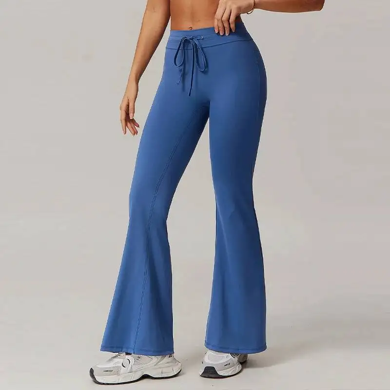Casual Women Sports Bell Bottomed Trousers High Waist Flared Pants Tummy Control Butt Lift Drawstring Workout Fiess
Casual Women Sports Bell Bottomed Trousers High Waist Flared Pants Tummy Control Butt Lift Drawstring Workout Fiess