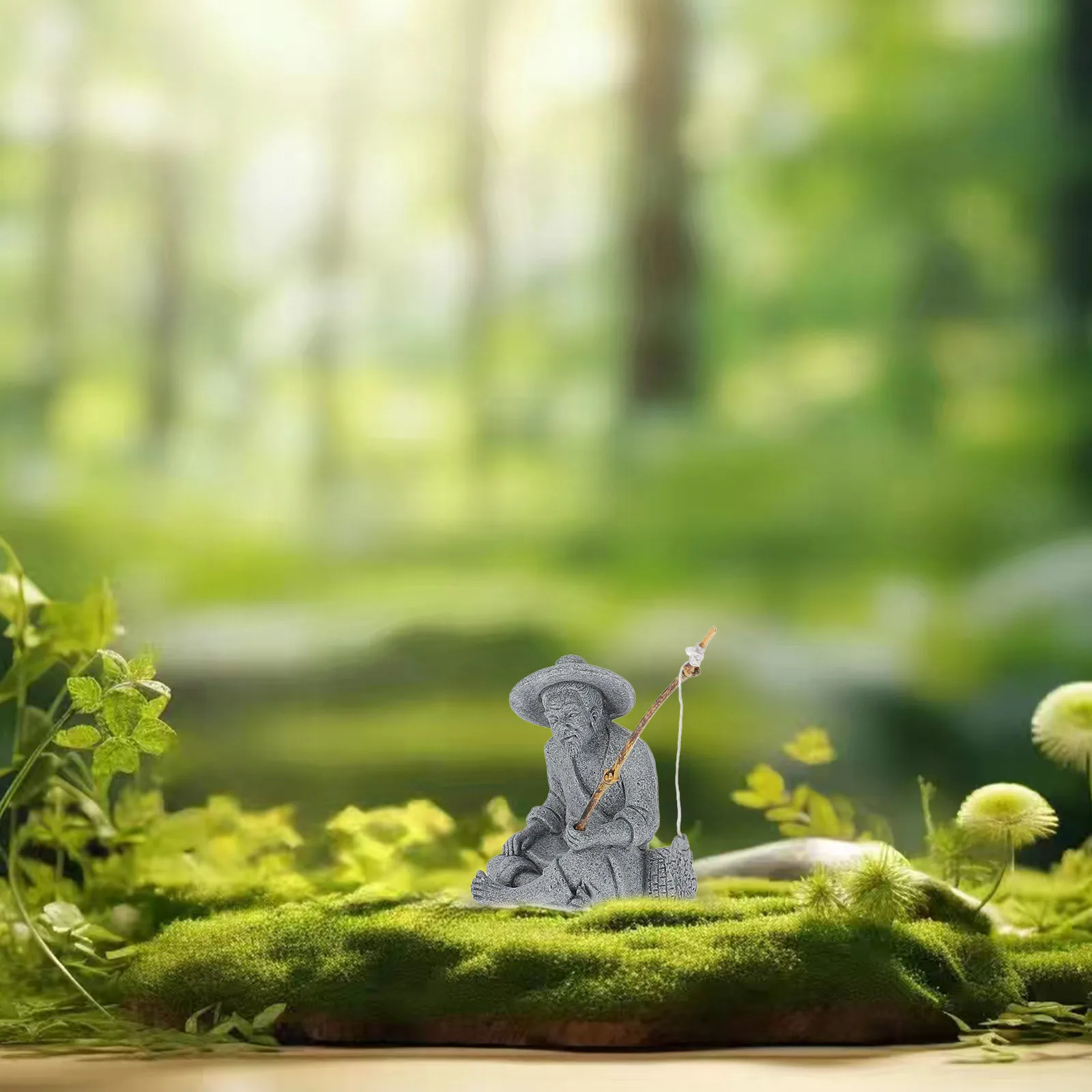 Mini Fisherman Ornament Detailed Elderly Man Sculpture Bonsai Aquarium Garden Decoration Micro Landscape Statue Outdoor
Mini Fisherman Ornament Detailed Elderly Man Sculpture Bonsai Aquarium Garden Decoration Micro Landscape Statue Outdoor