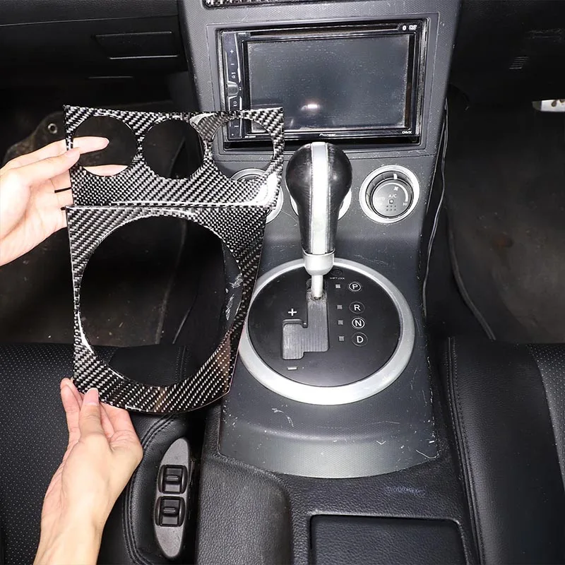 Soft Carbon Fiber Car Center Console Gear Shift Panel Frame Cover Trim Stickers For Nissan 350Z 2003-2006 Interior Accessories
Soft Carbon Fiber Car Center Console Gear Shift Panel Frame Cover Trim Stickers For Nissan 350Z 2003-2006 Interior Accessories