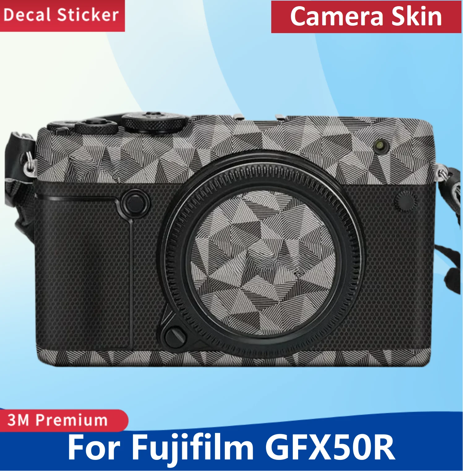For Fujifilm GFX50R Camera Sticker Protective Skin Decal Vinyl Wrap Film Anti-Scratch Protector Coat GFX 50R
For Fujifilm GFX50R Camera Sticker Protective Skin Decal Vinyl Wrap Film Anti-Scratch Protector Coat GFX 50R