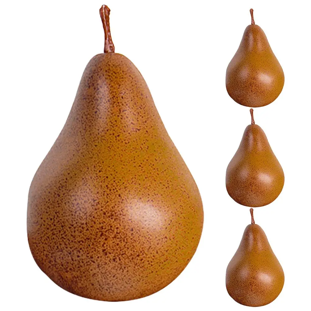 4pcs Artificial Fruit Realistic Pear Models Vivid Simulation Home Decor Fruit Basket Display Photo Props Lightweight
4pcs Artificial Fruit Realistic Pear Models Vivid Simulation Home Decor Fruit Basket Display Photo Props Lightweight