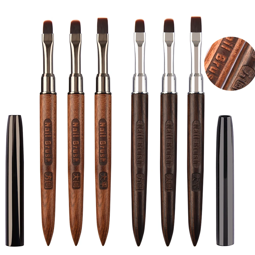 Sweet-Z 1/6pcs Large Round Flat Head UV Gel Nail Brush Sandalwood Handle Nail Salon Nail Art Tool Nails supplies For manicure
Sweet-Z 1/6pcs Large Round Flat Head UV Gel Nail Brush Sandalwood Handle Nail Salon Nail Art Tool Nails supplies For manicure