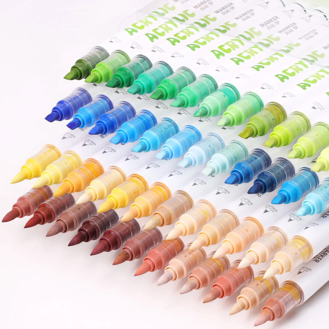 Acrylic Paint Markers,Dual Tip Brush & Chisel Tip Acrylic Paint Pens,Automatic Ink Control,for Rock Painting, Ceramic, Wood,
Acrylic Paint Markers,Dual Tip Brush & Chisel Tip Acrylic Paint Pens,Automatic Ink Control,for Rock Painting, Ceramic, Wood,