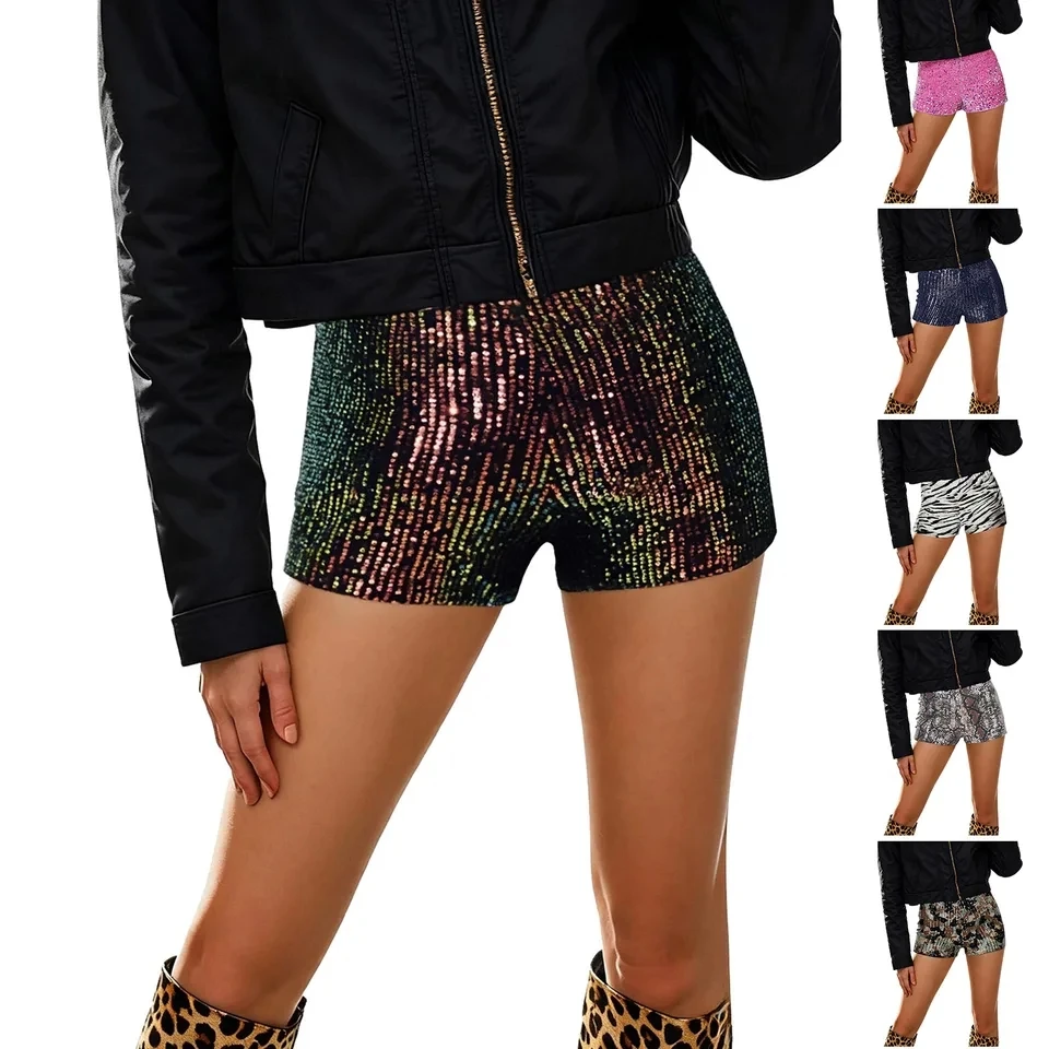 Women's Sequins Shorts Low Rise Sparkly Glitter Short Pants Sexy Club Party Hot Pants Streetwear Rave Performance Shorts шорты
Women's Sequins Shorts Low Rise Sparkly Glitter Short Pants Sexy Club Party Hot Pants Streetwear Rave Performance Shorts шорты