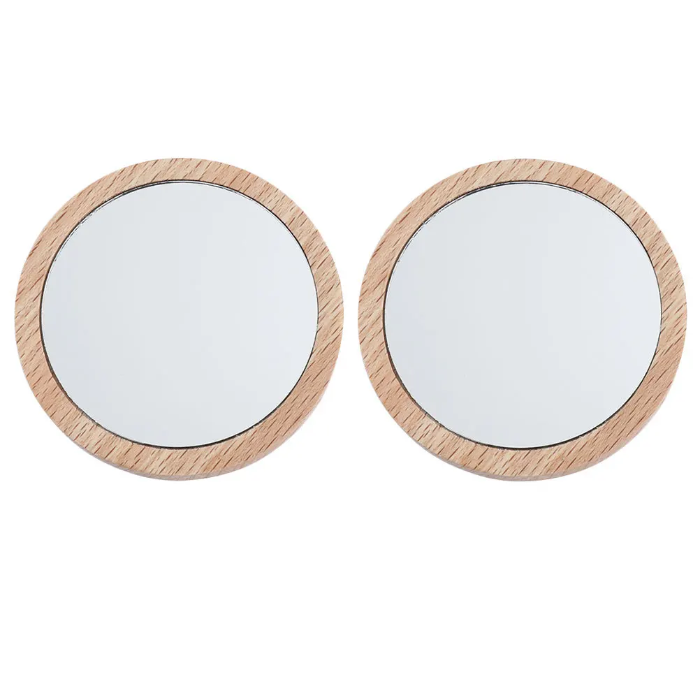2Pcs Makeup Mirror Mini Size Round Compact Portable Pocket Mirror Travel Women Makeup Tool Essential Gift
2Pcs Makeup Mirror Mini Size Round Compact Portable Pocket Mirror Travel Women Makeup Tool Essential Gift