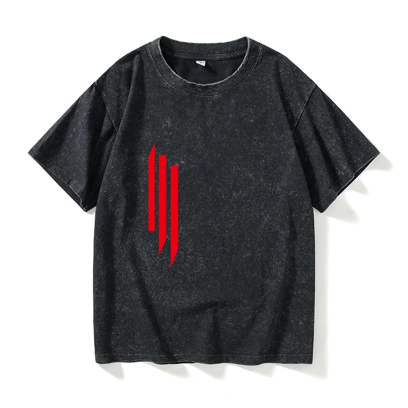 Skrillex DJ Brand T-irt ort Sve round Ne Loose Summer Couple Men's Clothing Street Sle Cotton Funny Pattern
Skrillex DJ Brand T-irt ort Sve round Ne Loose Summer Couple Men's Clothing Street Sle Cotton Funny Pattern
