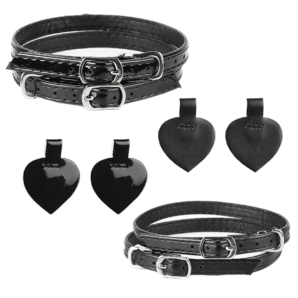 2 Sets PU Aluminum Alloy Back Glue Heel Accessories for Loose Shoes Feet Protectors Elastic Anti Shoelace Ankle Strap
2 Sets PU Aluminum Alloy Back Glue Heel Accessories for Loose Shoes Feet Protectors Elastic Anti Shoelace Ankle Strap