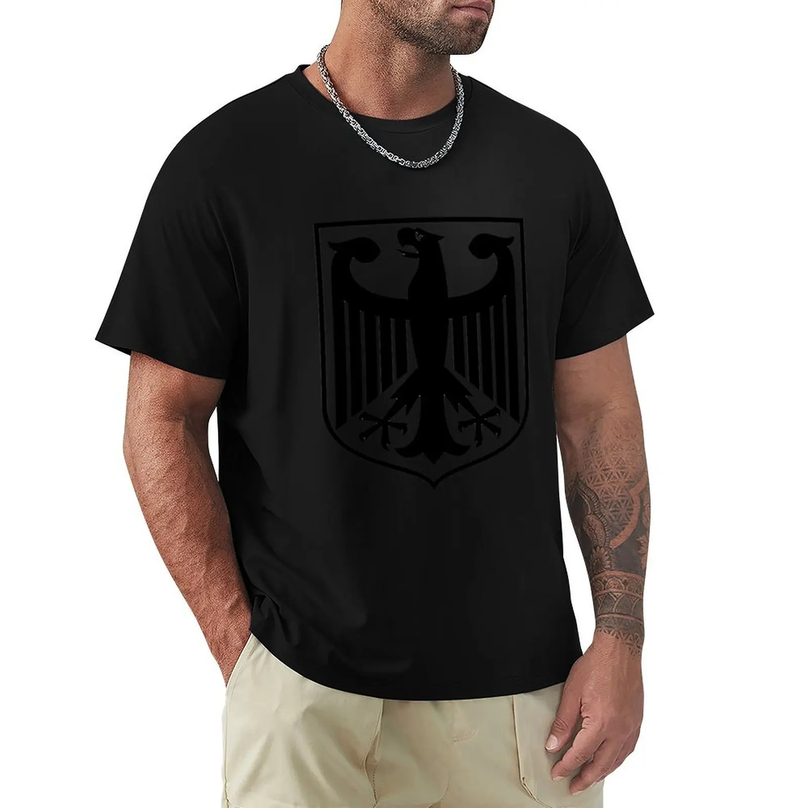 German Eagle Logo T-Shirt anime shirt blanks Funny t-shirts cotton t shirt men
German Eagle Logo T-Shirt anime shirt blanks Funny t-shirts cotton t shirt men