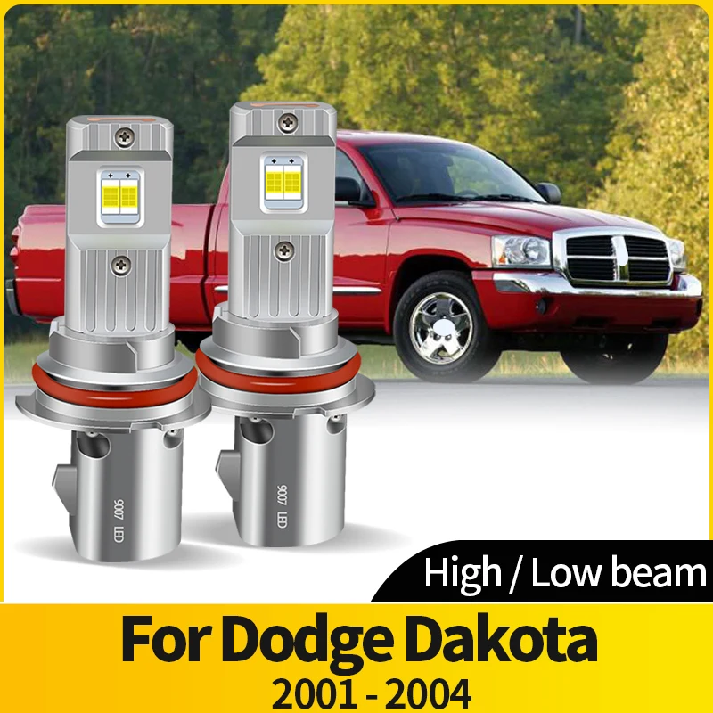 2PCS Canbus LED 9007 HB5 Headlight HI/LO Beam LED Car Headlamp Bulbs Super Bright 6500K Turbo Fan CSP For Dodge Dakota 2001-2004
2PCS Canbus LED 9007 HB5 Headlight HI/LO Beam LED Car Headlamp Bulbs Super Bright 6500K Turbo Fan CSP For Dodge Dakota 2001-2004