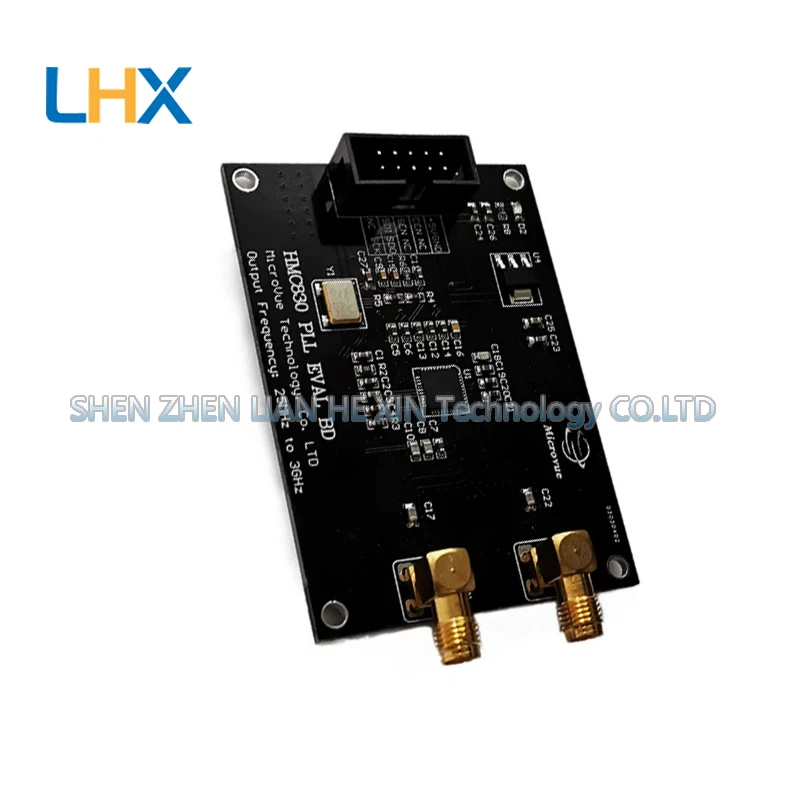 HMC830 Broadband phase-locked loop frequency source module PLL VCO 25M-3G RF low-noise signal source
HMC830 Broadband phase-locked loop frequency source module PLL VCO 25M-3G RF low-noise signal source