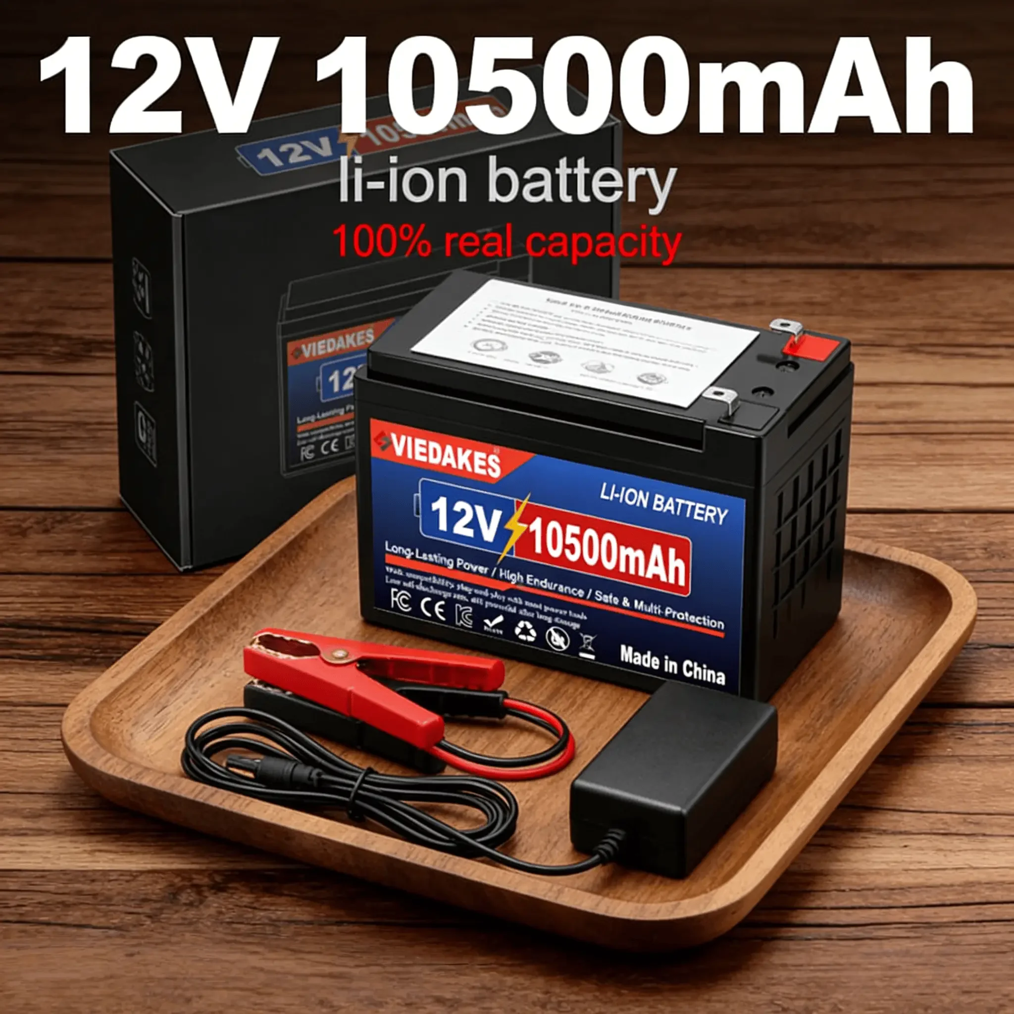 Лучший выбор: Литиевая батарея 12В 10500мАч с реальной емкостью 100%, легкий литий-ионный аккумулятор для скутера, кемпера, фургона, путешествий
Лучший выбор: Литиевая батарея 12В 10500мАч с реальной емкостью 100%, легкий литий-ионный аккумулятор для скутера, кемпера, фургона, путешествий