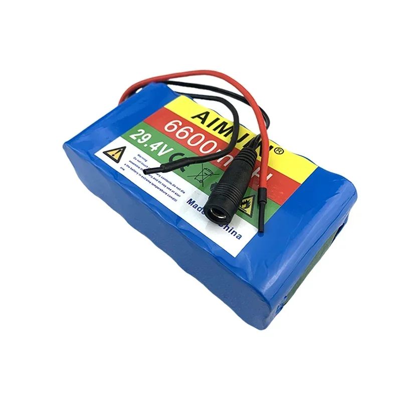 24V Electric Wheelchair Battery Lithium Pack 7S2P 18650 29.4V 6.6Ah High Power for Scooter E-Bike BMS
24V Electric Wheelchair Battery Lithium Pack 7S2P 18650 29.4V 6.6Ah High Power for Scooter E-Bike BMS