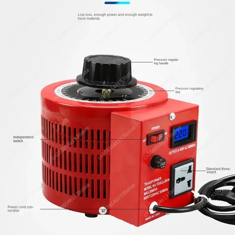 High Quality for TDGC2 Variable Varic 220V 2KVA Manual Voltage Regulator Single Phase LCD Displays Household Electric Appliances
High Quality for TDGC2 Variable Varic 220V 2KVA Manual Voltage Regulator Single Phase LCD Displays Household Electric Appliances