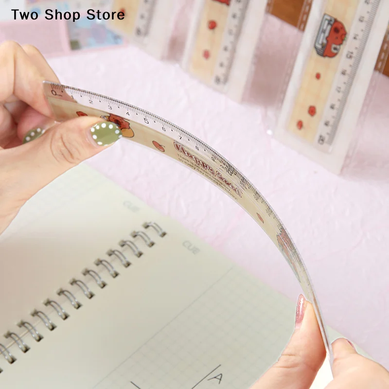 1PC Cartoon Cute Capybara Ruler Straightedge Protractor Multifunctional Portable Measuring Tools Students School Office Supplies
1PC Cartoon Cute Capybara Ruler Straightedge Protractor Multifunctional Portable Measuring Tools Students School Office Supplies