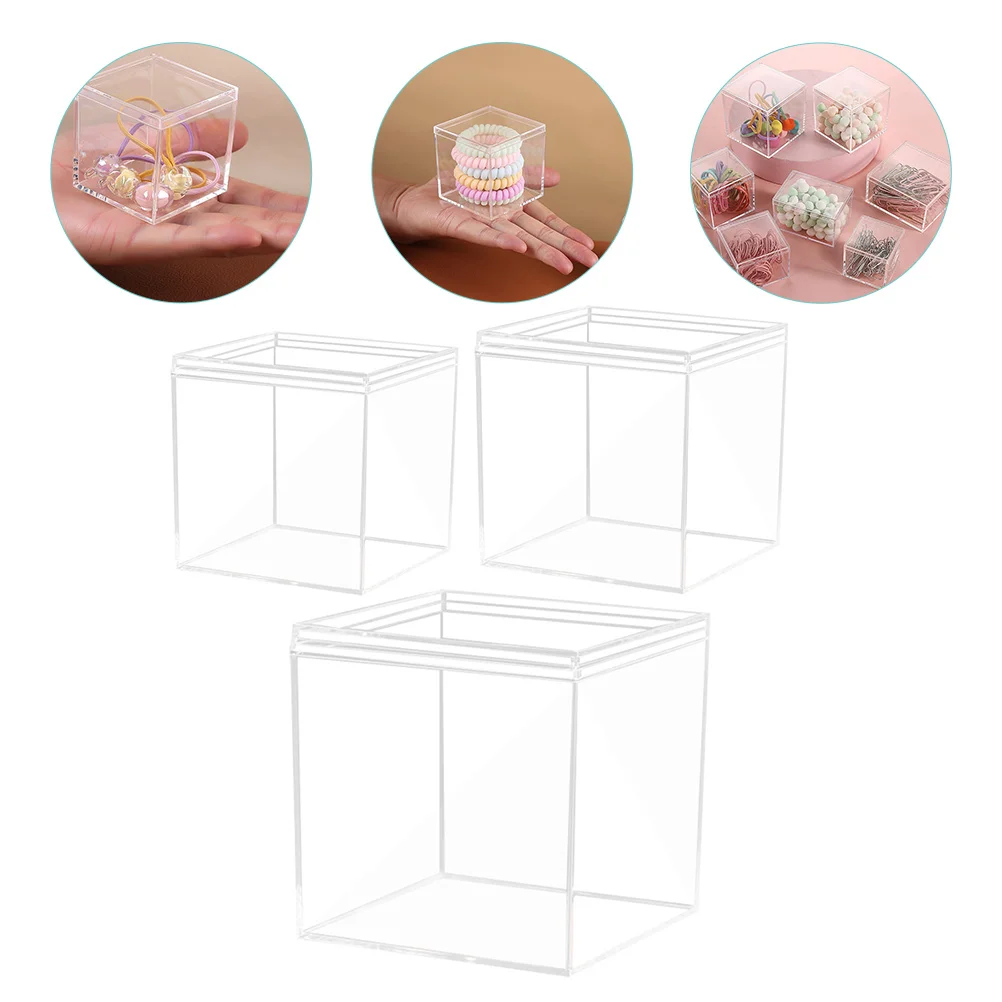 3pcs Display Case For Collectibles Storage Showcase Transparent Organizer Box For Cosmetics Candy Stamps Home Decor Kitchen 
3pcs Display Case For Collectibles Storage Showcase Transparent Organizer Box For Cosmetics Candy Stamps Home Decor Kitchen