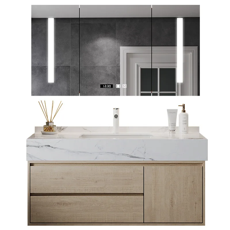 Luxury Bathroom Vanity Cabinet Set With Sink Furniture for Hotel and Apartment
Luxury Bathroom Vanity Cabinet Set With Sink Furniture for Hotel and Apartment