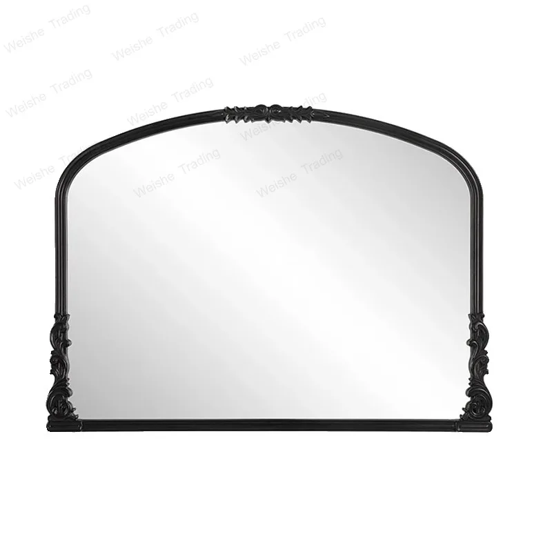 Medieval retro bathroom French engraved wall-mounted bathroom fireplace decoration advanced makeup mirror
Medieval retro bathroom French engraved wall-mounted bathroom fireplace decoration advanced makeup mirror