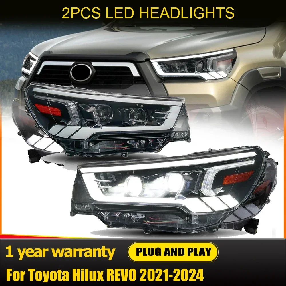 Автомобильные фары для Toyota Hilux REVO, фары для Toyota Hilux REVO 2021-2024, новинка, стиль детской лампы, двойной проектор, модифицированные автомобильные аксессуары
Автомобильные фары для Toyota Hilux REVO, фары для Toyota Hilux REVO 2021-2024, новинка, стиль детской лампы, двойной проектор, модифицированные автомобильные аксессуары
