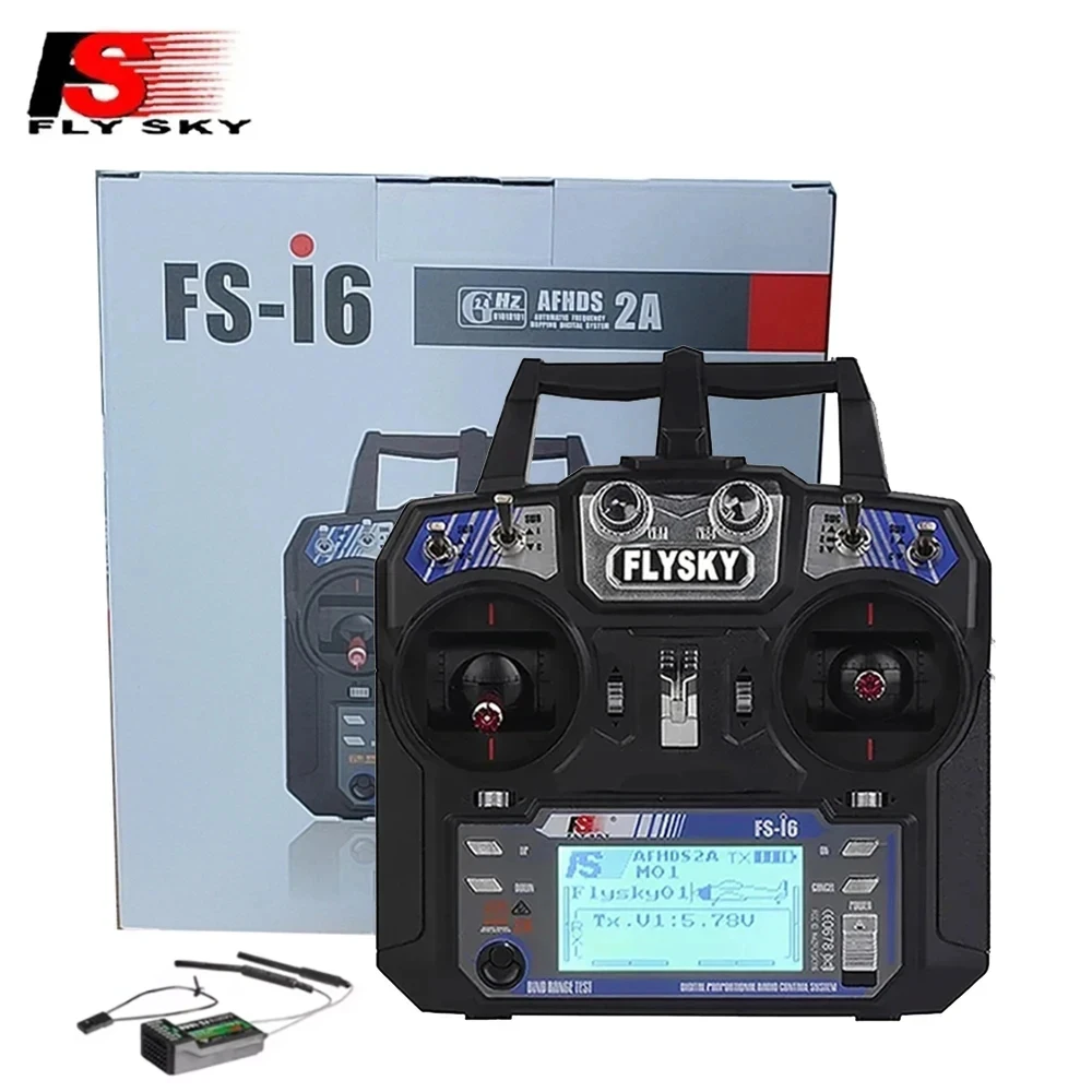 FLYSKY FS-i6 I6 2.4G 6CH AFHDS Rdio Transmitter With FS-IA6B/FS-IA6 Receiver for RC Airplane Helicopter FPV Racing Drone
FLYSKY FS-i6 I6 2.4G 6CH AFHDS Rdio Transmitter With FS-IA6B/FS-IA6 Receiver for RC Airplane Helicopter FPV Racing Drone