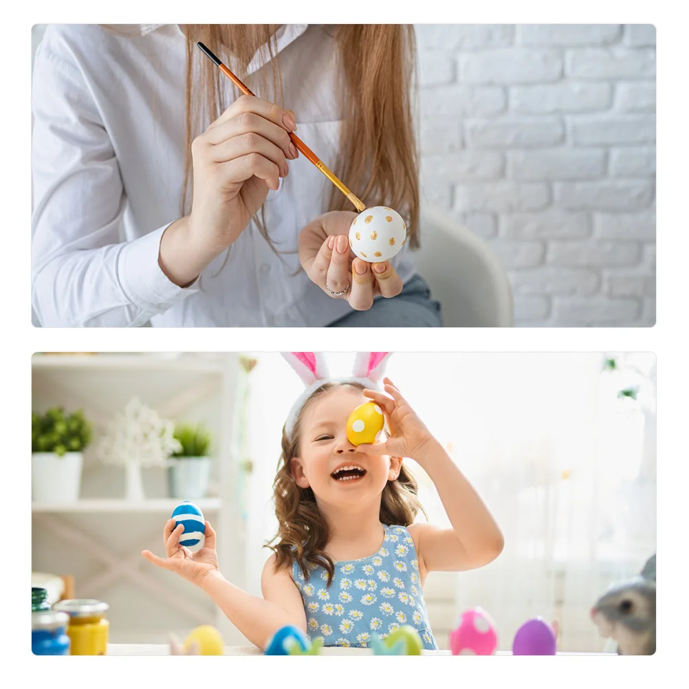 24Pcs Easter DIY Eggs Plastic Simulation Durable Graffiti Painting DIY Crafts Kids Creative Easter Party Decoration
24Pcs Easter DIY Eggs Plastic Simulation Durable Graffiti Painting DIY Crafts Kids Creative Easter Party Decoration