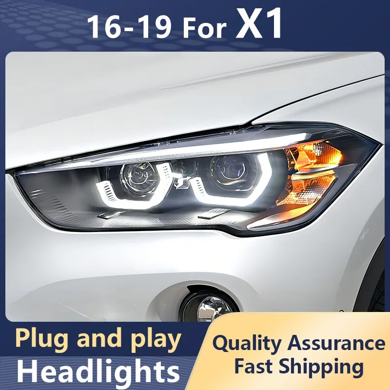 Car Styling Headlight For BMW X1 2016-2019 LED DRL Turn Signal Fromt Lamps LED Lens Projector Head Lights Auto Accessories
Car Styling Headlight For BMW X1 2016-2019 LED DRL Turn Signal Fromt Lamps LED Lens Projector Head Lights Auto Accessories