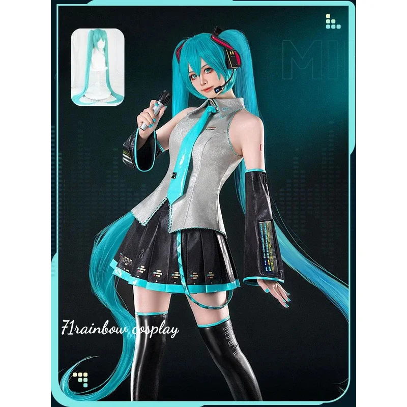 FC6Miku Cosplay JK Miku Formula Clothing Cosplay Costume Girl Christmas Roleplay Uniforms Sets Wig Clothes MIKU Cosplay @ FC8!
FC6Miku Cosplay JK Miku Formula Clothing Cosplay Costume Girl Christmas Roleplay Uniforms Sets Wig Clothes MIKU Cosplay @ FC8!