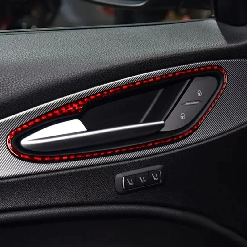 For Alfa Romeo Stelvio Dry Carbon Fiber 16-2022 Interior Door Handle Cover Trim Sticker Decal Moulding Modification Accessories
For Alfa Romeo Stelvio Dry Carbon Fiber 16-2022 Interior Door Handle Cover Trim Sticker Decal Moulding Modification Accessories