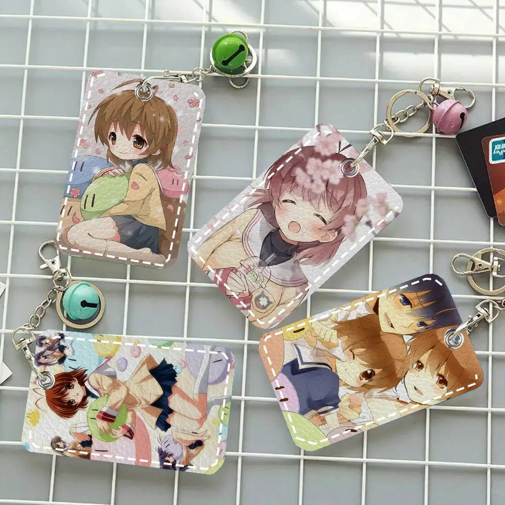 1pc Classic Anime C-Clannad Card Case Keychain Access Card Bag Key Tag Ring Leather Card Holder Key Ring Access
1pc Classic Anime C-Clannad Card Case Keychain Access Card Bag Key Tag Ring Leather Card Holder Key Ring Access