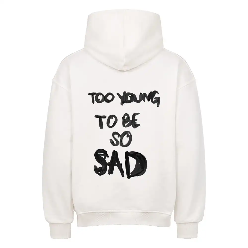 TOO YOUNG TO BE SO SAD Letter Hoody Oversized Y2k Men Women Back Printed Sweatshirt Fleece-lined Warm Coat Female Male Clothing
TOO YOUNG TO BE SO SAD Letter Hoody Oversized Y2k Men Women Back Printed Sweatshirt Fleece-lined Warm Coat Female Male Clothing