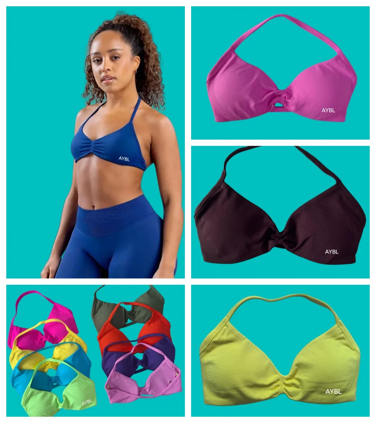 Women Knotted Halter Sports Bra Removable Pads Yoga Fitness Top For Gym Workout Training And Beachwear Summer Vacation
Women Knotted Halter Sports Bra Removable Pads Yoga Fitness Top For Gym Workout Training And Beachwear Summer Vacation