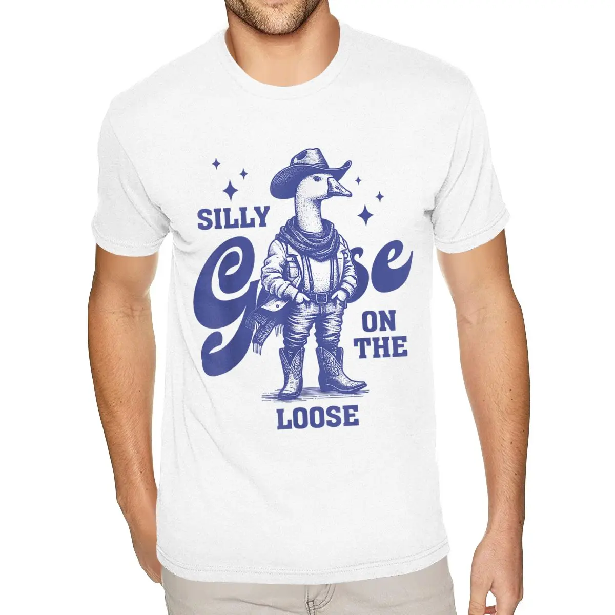 Harajuku Silly Goose On The Loose T Shirts for Men Custom Print Short Sleeves 100 Cotton White Round Neck Tees Shirts
Harajuku Silly Goose On The Loose T Shirts for Men Custom Print Short Sleeves 100 Cotton White Round Neck Tees Shirts