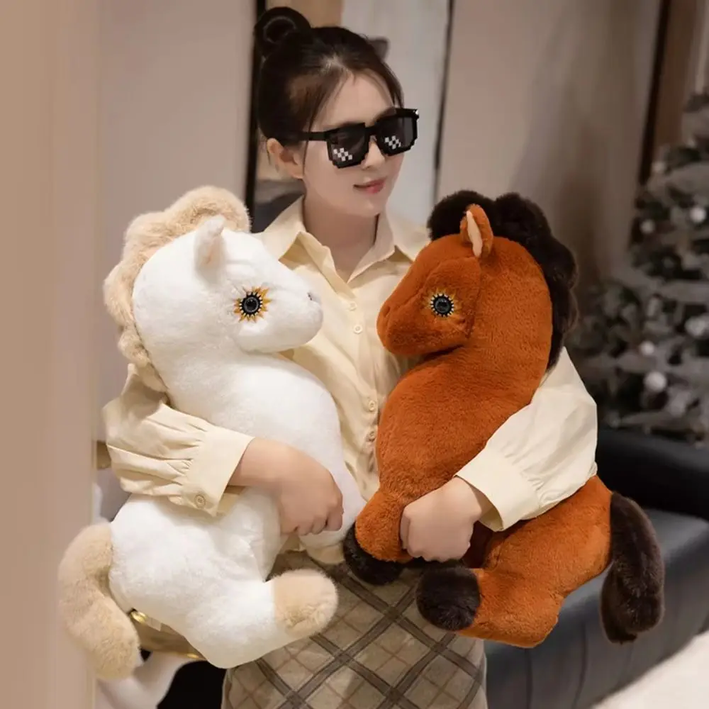 Simulation Sitting Foal Plush Doll Big Mane Stuffed Horse Plush Toys Lovely Soft Cartoon Horse Stuffed Toy Valentine's Day Gifts
Simulation Sitting Foal Plush Doll Big Mane Stuffed Horse Plush Toys Lovely Soft Cartoon Horse Stuffed Toy Valentine's Day Gifts