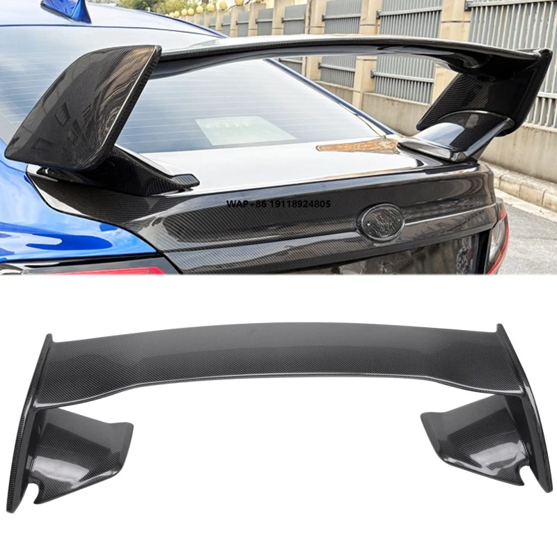 Car Rear Trunk Spoiler Body Kit for IMPREZA Wrx Vb STI Style Carbon Fiber Rear Spoiler Wing
Car Rear Trunk Spoiler Body Kit for IMPREZA Wrx Vb STI Style Carbon Fiber Rear Spoiler Wing