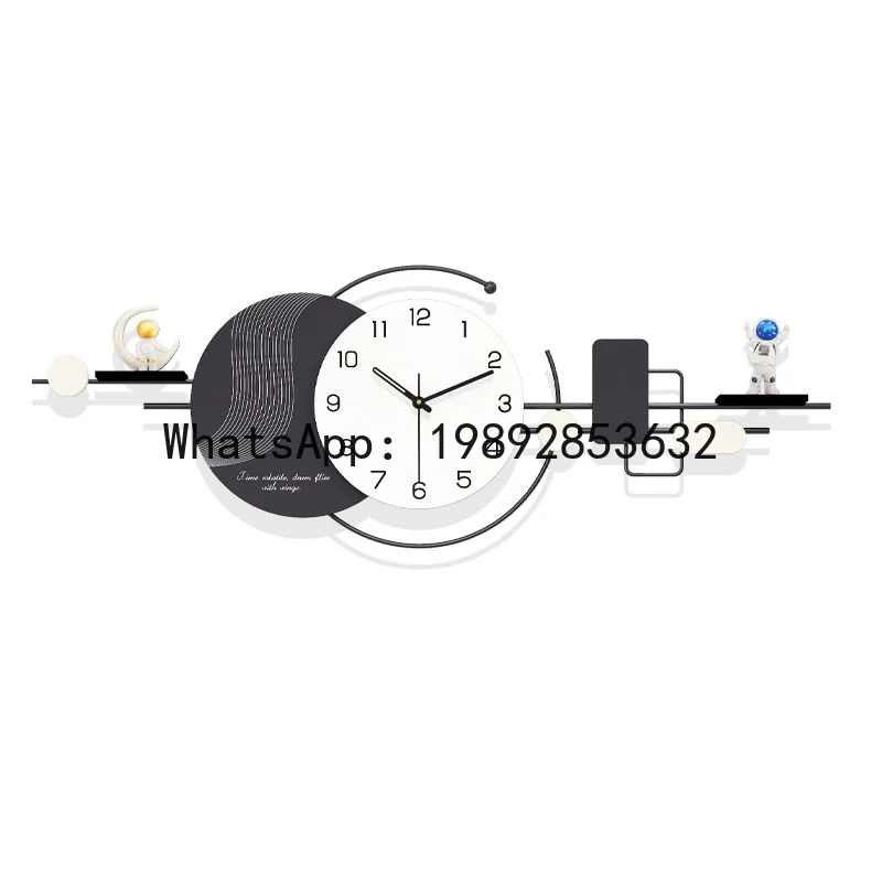 DSA clock wall clock living room home high-end dining room background decoration wall hanging clock silent no punching
DSA clock wall clock living room home high-end dining room background decoration wall hanging clock silent no punching