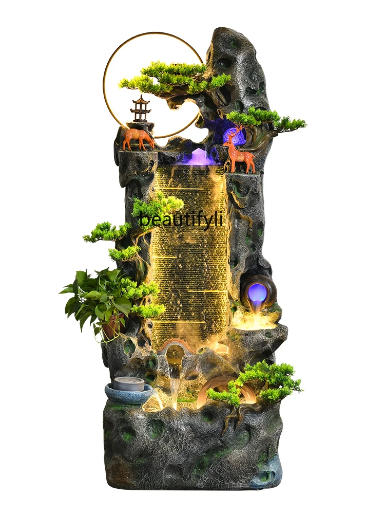 Artificial Mountain and Fountain Fengshui Wheel Office Decorations Circulating Water Living Room Floor Stand Decoration
Artificial Mountain and Fountain Fengshui Wheel Office Decorations Circulating Water Living Room Floor Stand Decoration