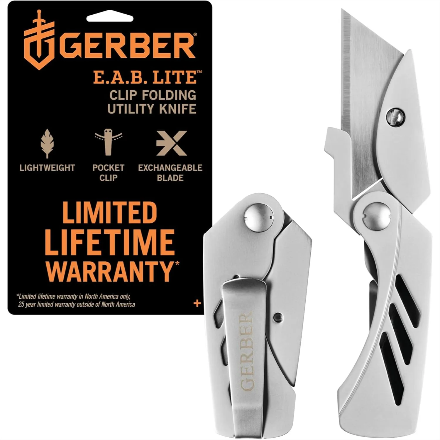 Pocket Razor Knife With Money Clip - Folding Stainless Steel Utility Knife With Box Cutter Blade For Everyday Carry
Pocket Razor Knife With Money Clip - Folding Stainless Steel Utility Knife With Box Cutter Blade For Everyday Carry