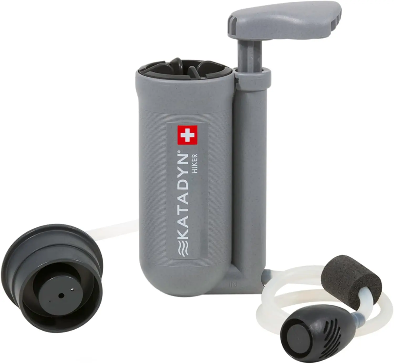 Portable Water Filter for Hiking & Camping - Removes Bacteria, Improves Taste, 1L/min Flow
Portable Water Filter for Hiking & Camping - Removes Bacteria, Improves Taste, 1L/min Flow