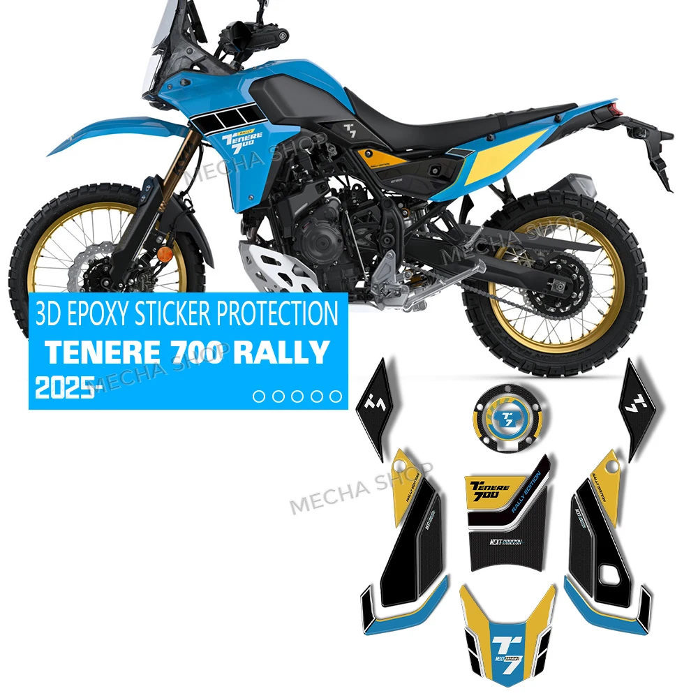 Tank Pad 3D Gel Sticker Motorcycle Tail Protection For Tenere 700 T700 Rally 2025-
Tank Pad 3D Gel Sticker Motorcycle Tail Protection For Tenere 700 T700 Rally 2025-