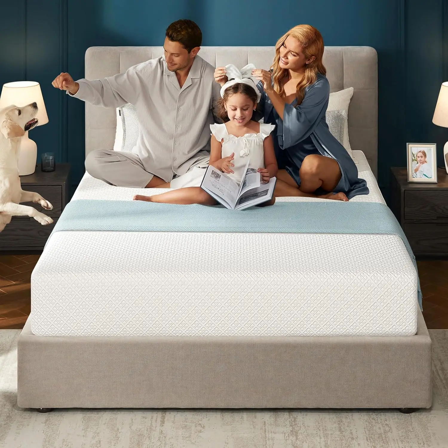 Twin Mattress, 10 Inch Cooling Gel Memory Foam Mattress in a Box, Medium Firm, Fiberglass Free, Pressure Relief & Breathable
Twin Mattress, 10 Inch Cooling Gel Memory Foam Mattress in a Box, Medium Firm, Fiberglass Free, Pressure Relief & Breathable