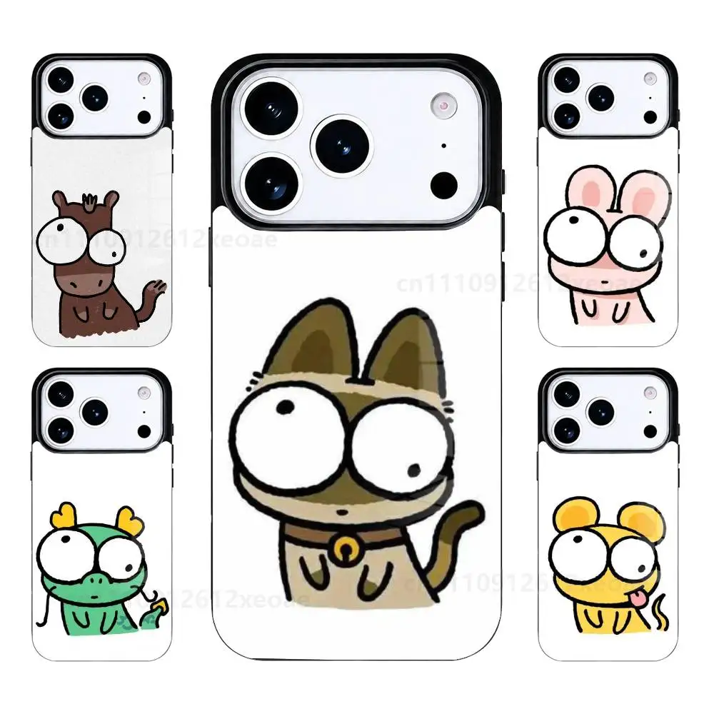 Cartoon cute funny Phone Case For iPhone 17 AIR 16 Pro ProMax 15 14 Pro 11 12 13 Shockproof Silicone Cover
Cartoon cute funny Phone Case For iPhone 17 AIR 16 Pro ProMax 15 14 Pro 11 12 13 Shockproof Silicone Cover