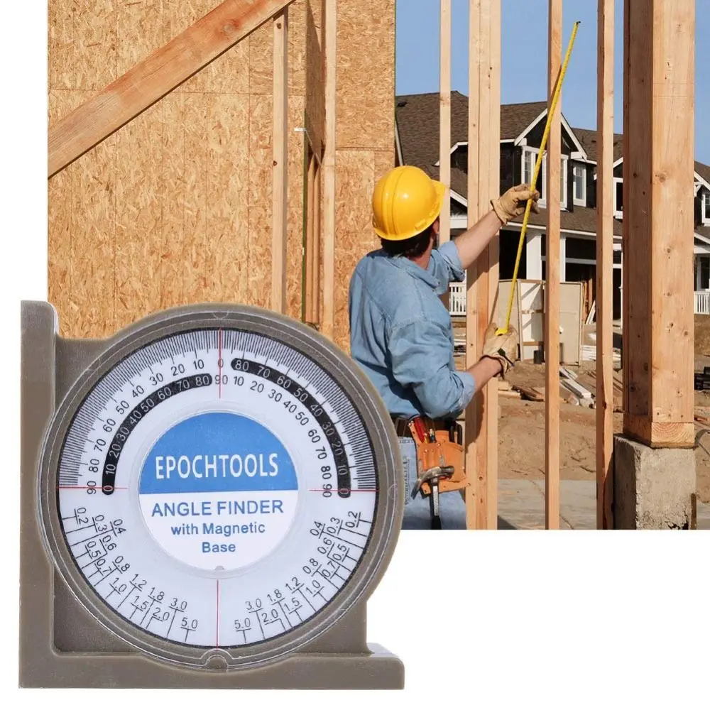 Magnetic Slope Level Meter High-Precision Slope Measurement Portable Mini Protractor Horizontal Bubble The Scale Is Clear
Magnetic Slope Level Meter High-Precision Slope Measurement Portable Mini Protractor Horizontal Bubble The Scale Is Clear